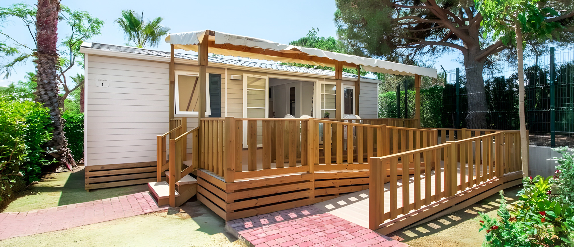 notre mobil home pmr en location a camaret sur mer